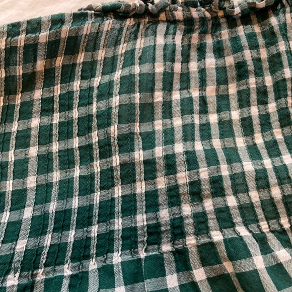 J. Crew Green Plaid Long sleeve Shirt - Picture 3 of 5